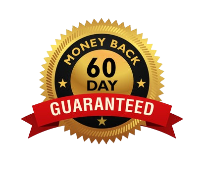 60 day money back guarantee badge